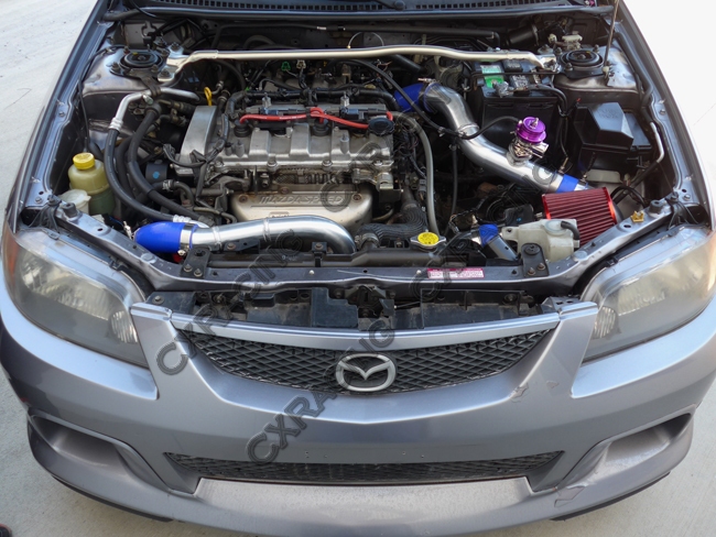  CXRacing Front Mount Intercooler Kit w/ Intake Mazdaspeed Protege