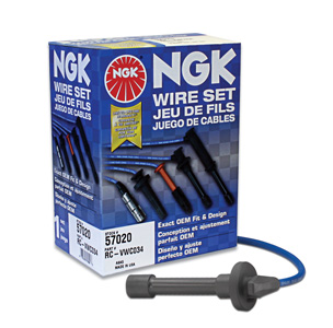  NGK Spark Plug Wire Set Mazdaspeed Protege - Click Image to Close